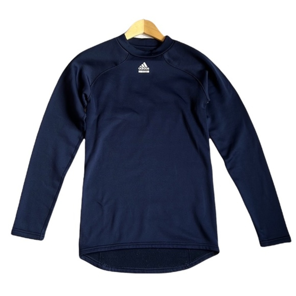 Adidas Techfit Men's Fleece LIned‎ Compression Long Sleeve Training Shirt Large